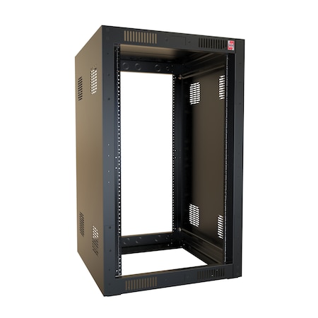 Hammond 20U 24W 25D KNOCKDOWN CABINET RCK20U25BK